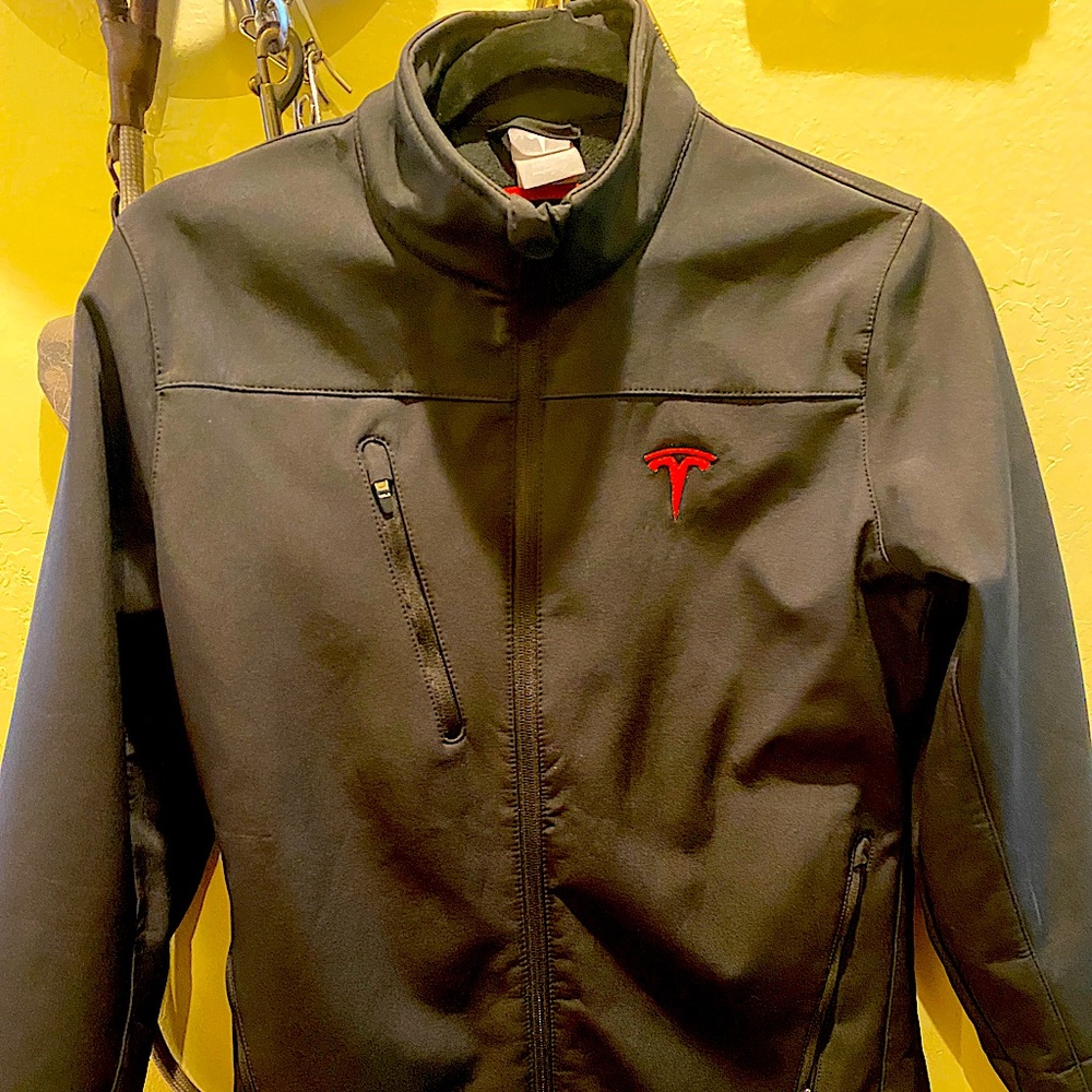 Official Tesla Full Zip Up Jacket Wm Small